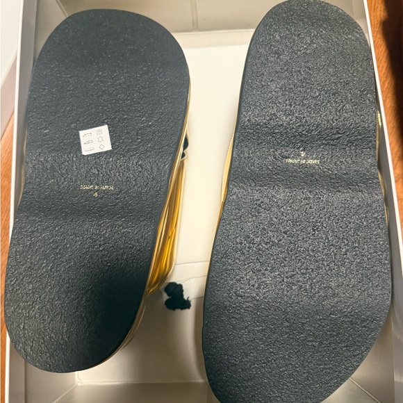 Junya Watanabe metallic platform slip ons - Picture 6 of 9